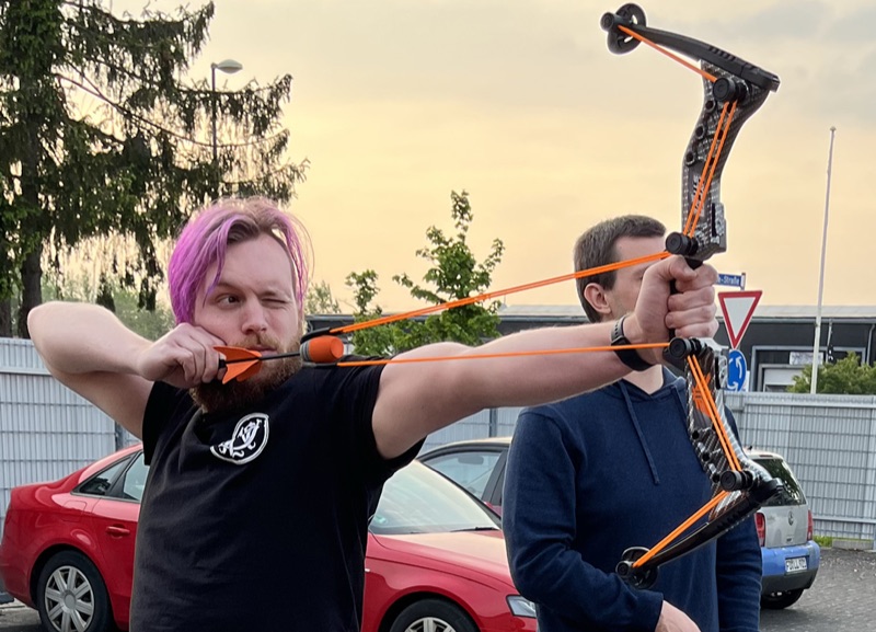 Systaro-Team bei einem Teambuilding-Event